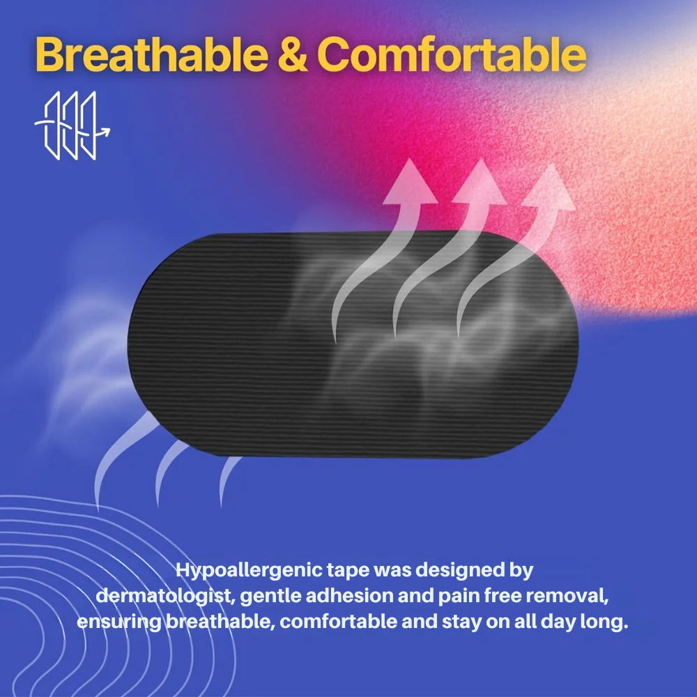 Mouth Tape for Sleep Anti Snoring Mouth Strips Allergenic Medical Grade