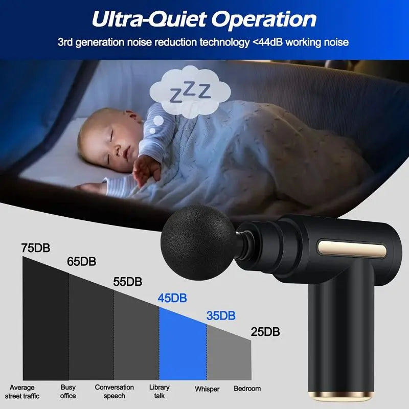 Massage gun great for pain relief & fitness recovery