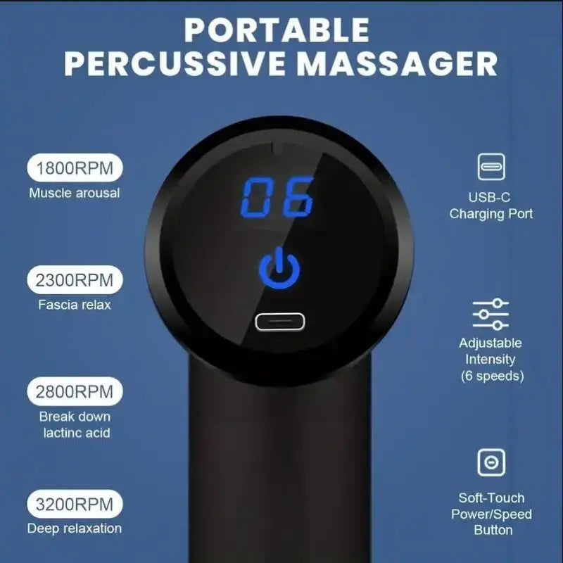 Massage gun great for pain relief & fitness recovery